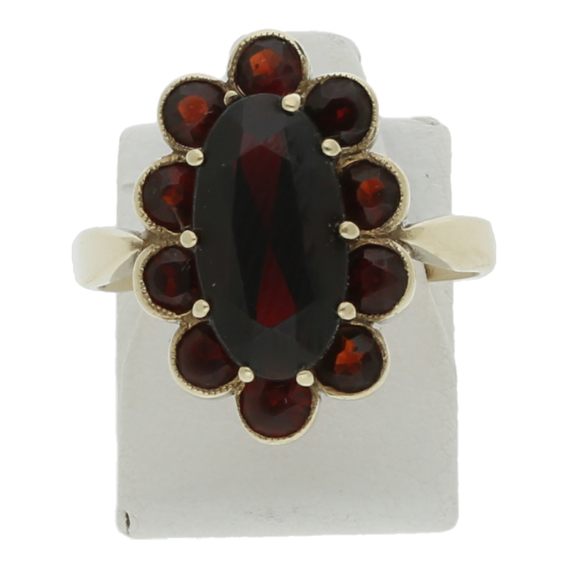Granat Ring 333 Gold