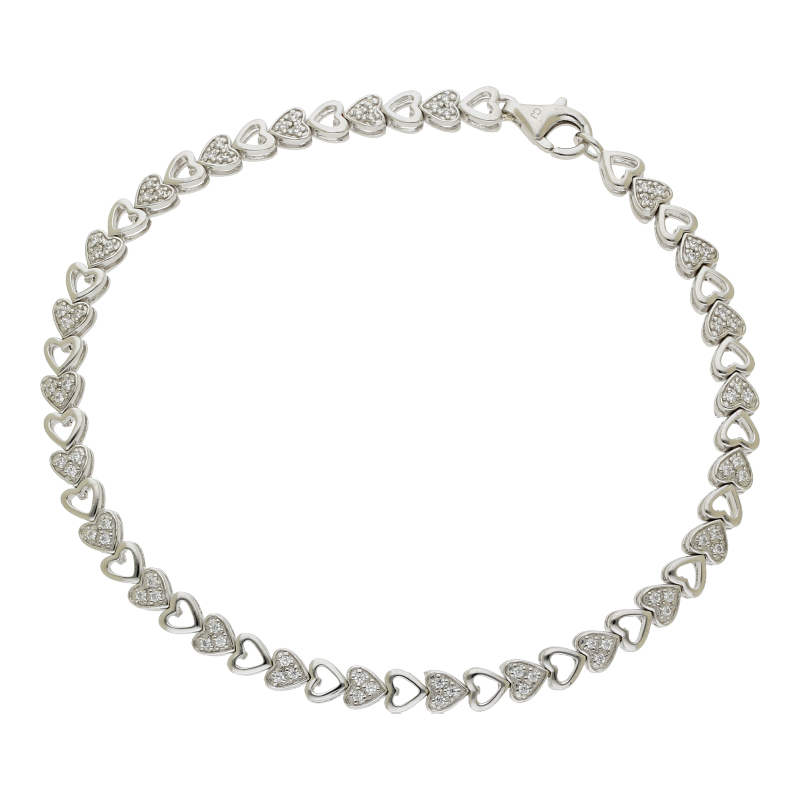 Herz Armband 925/ Silber