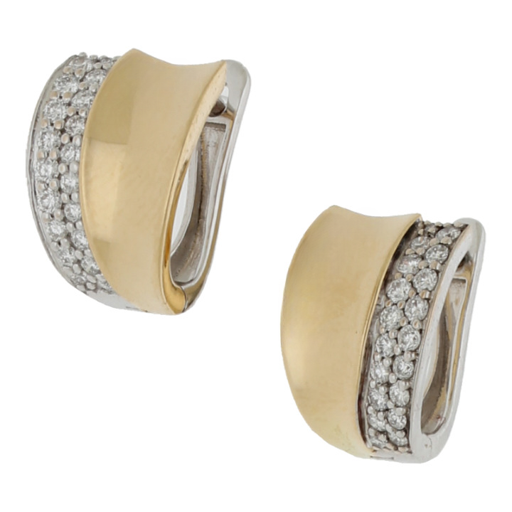 Brillant Ohrringe 750/ 18 K Gold