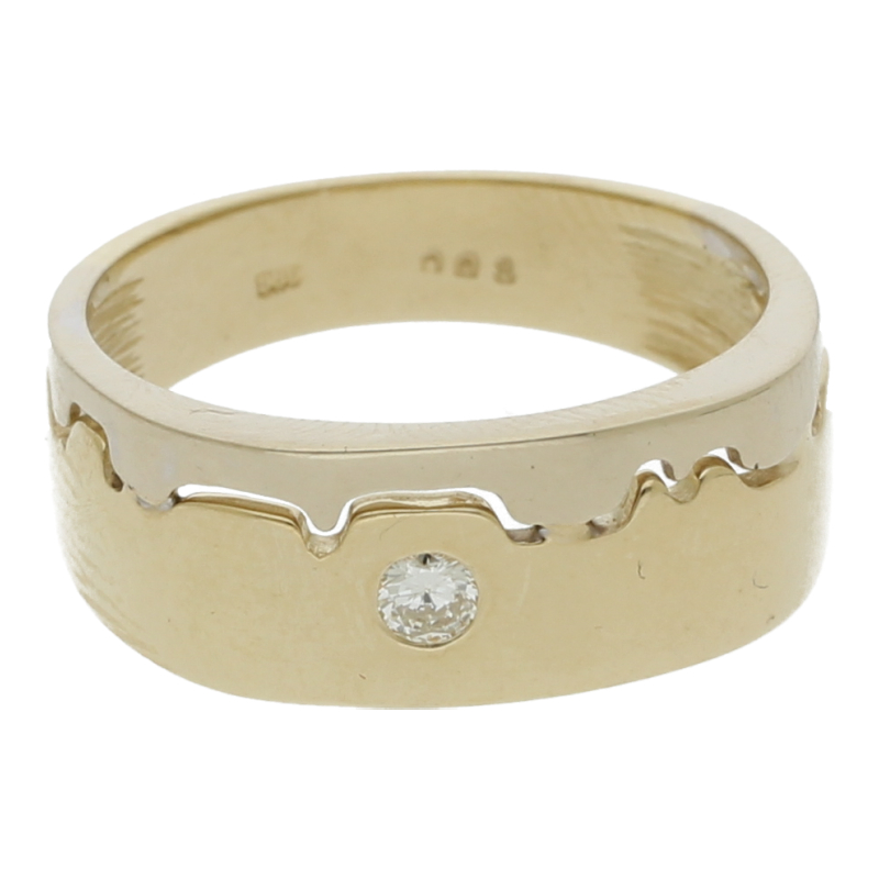Brillant Ring 585/ 14 K Gold
