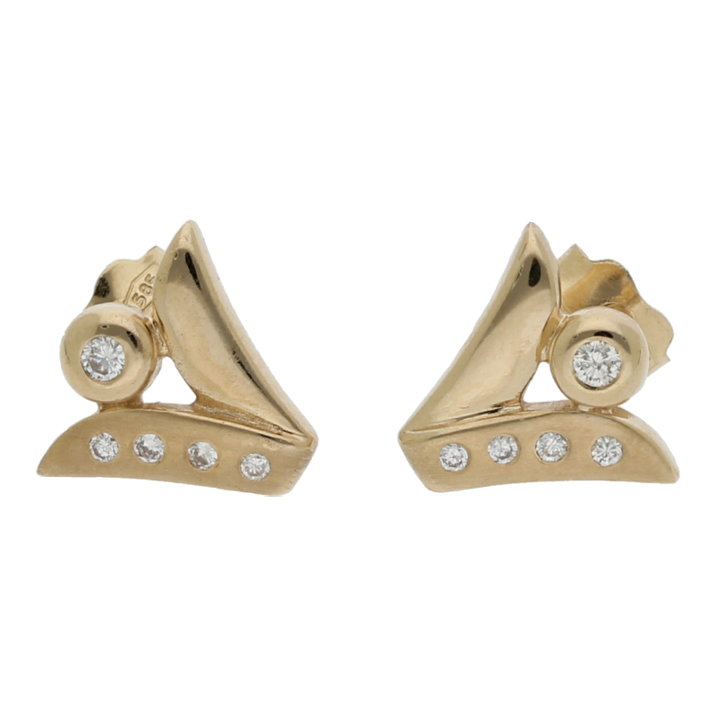 Brillant  Ohrstecker 585/ 14 K Gold