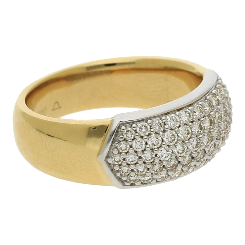 Brillant Ring 1 ct 750/ 18 K Gold