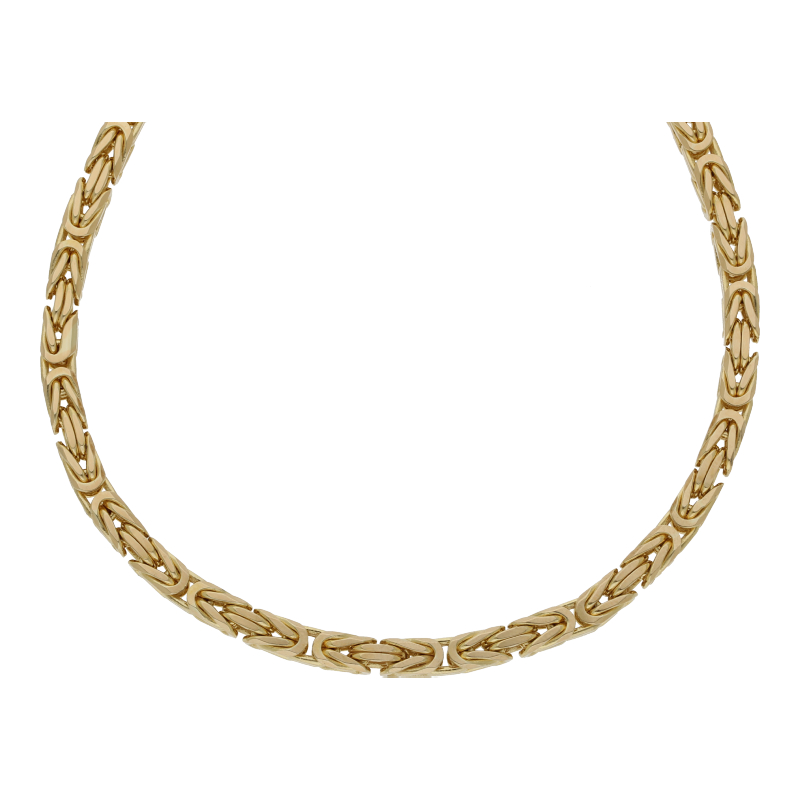 Königskette 750 Gelbgold L 53 cm B 3,5 mm