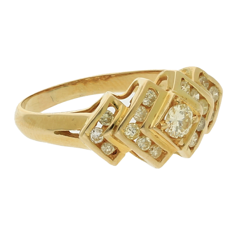 Brillant Ring 585/ 14 K Gold