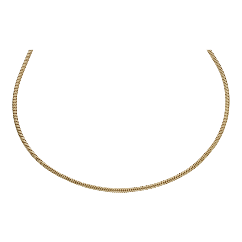 Schlangenkette 42 cm Länge 585/ 14 K Gold