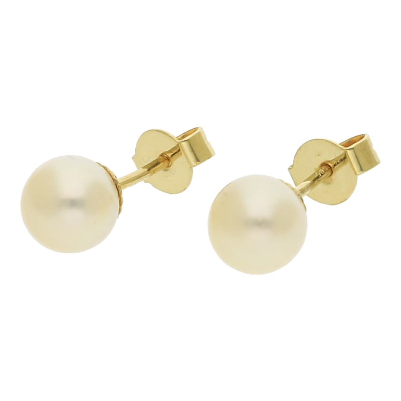 Zuchtperlen Ohrstecker 585/ 14 K Gold