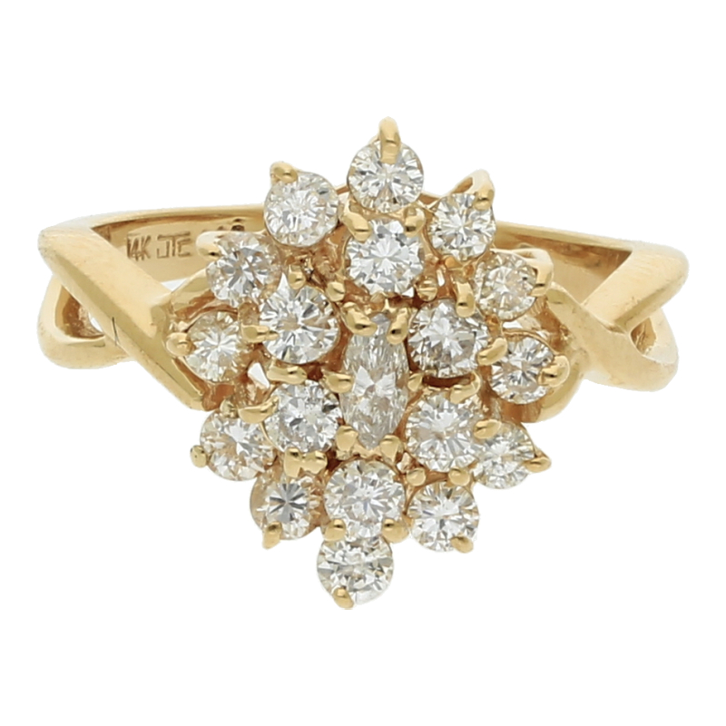 Brillant Ring, ca. 0,75 ct / NP ca. 2250 Euro