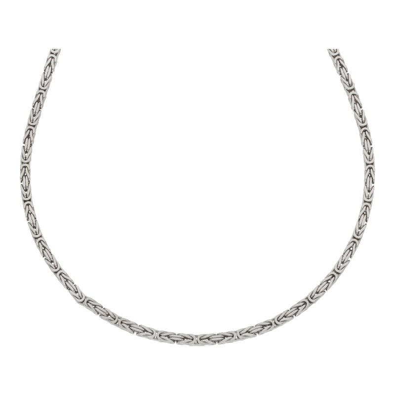 Königskette 925 Silber 55 cm