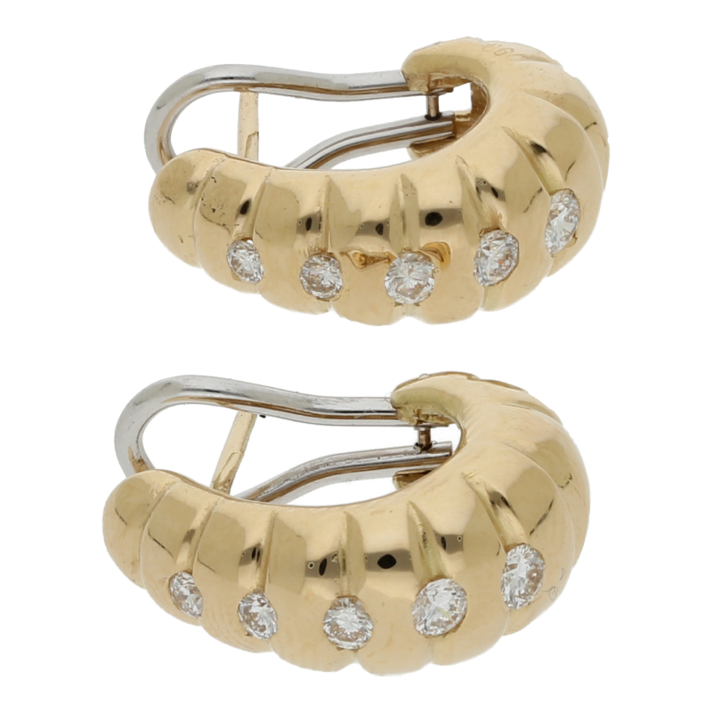 Brillant Ohrringe 0,60 ct 750/ 18 K Gold