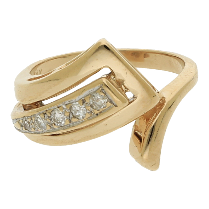 Diamant Ring 585/ 14 K Gold