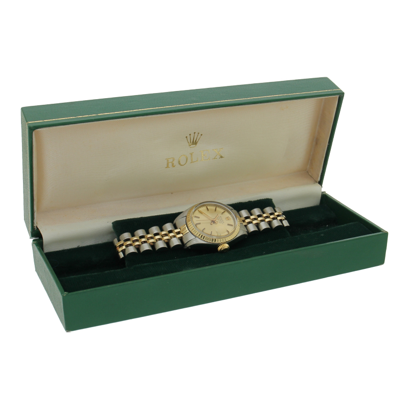 Rolex Datejust 26mm Ref. 6917 Stahl/Gold Automatik Damen Uhr | Box | Revision 10/2025