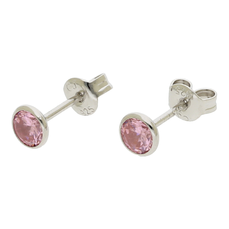 Ohrstecker 925/ Silber rhodiniert