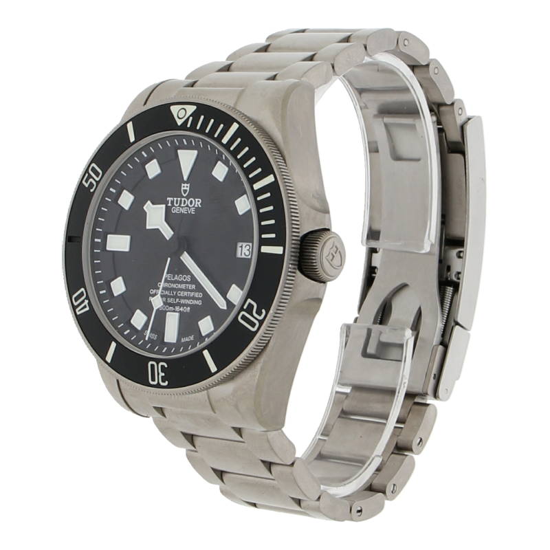 Tudor Pelagos 25600TN Titan Automatik 42mm Schwarz Box & Papiere Bucherer 2020