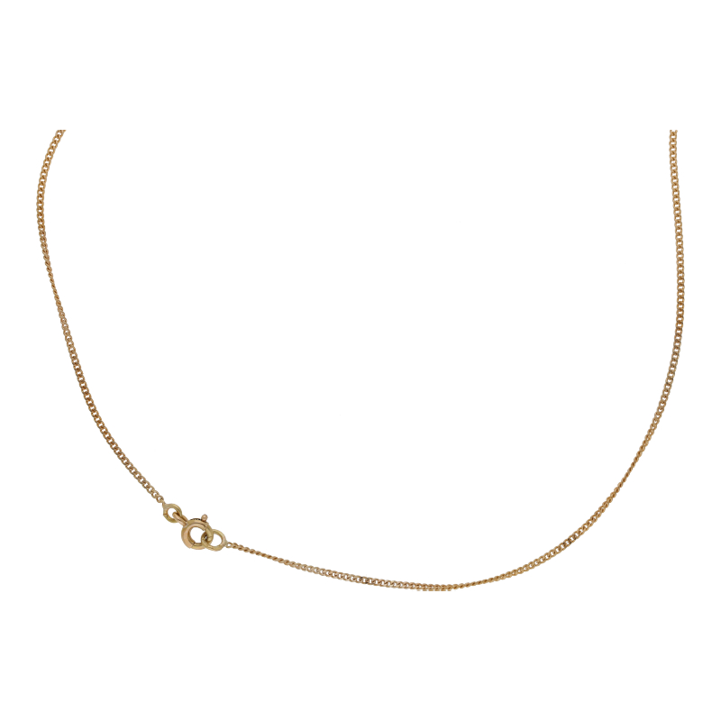 Panzerkette 55 cm Länge 750/ 18 K Gold