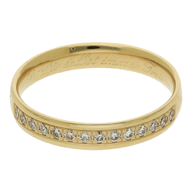 Brillant Memoire Ring 585/ 14 K Gold