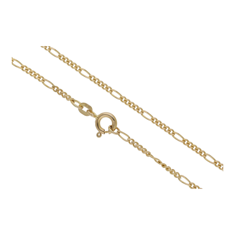 Figaro Kette 50 cm Länge 585/ 14 K Gold