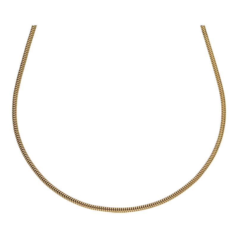 Halskette 585/14 K Gelbgold Schlangenkette Breite 1,9 mm Länge 44 cm