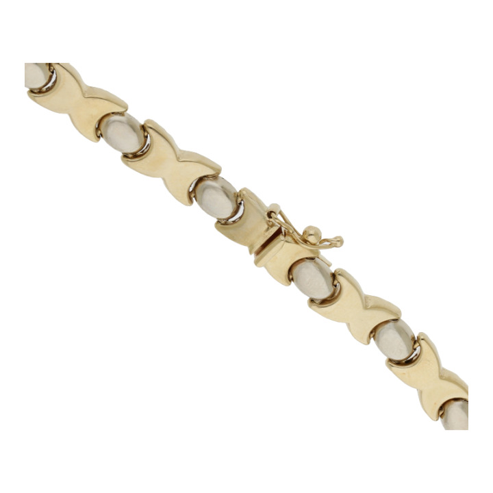 Collier 39 cm Länge 585/ 14 K Gold