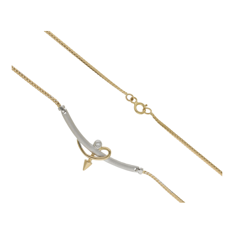 Brillant Collier 585/ 14 K Gold