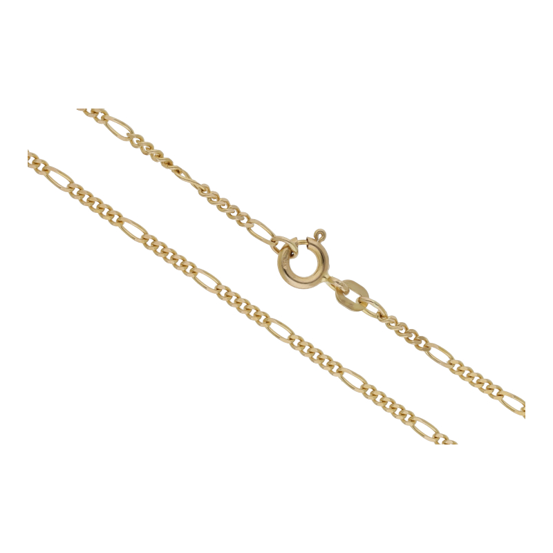 Figaro Kette 50 cm Länge 585/ 14 K Gold