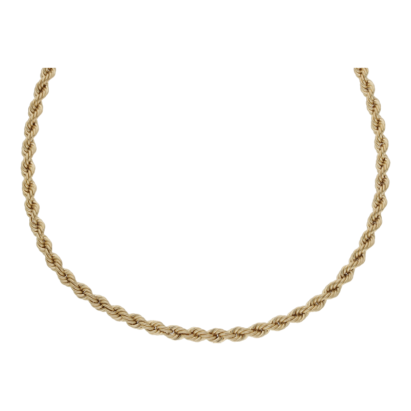 Kordelkette 45 cm Länge 585/ 14 K Gold