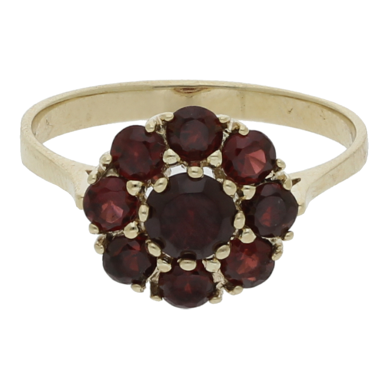 Granat Ring 333/ 8 K Gold