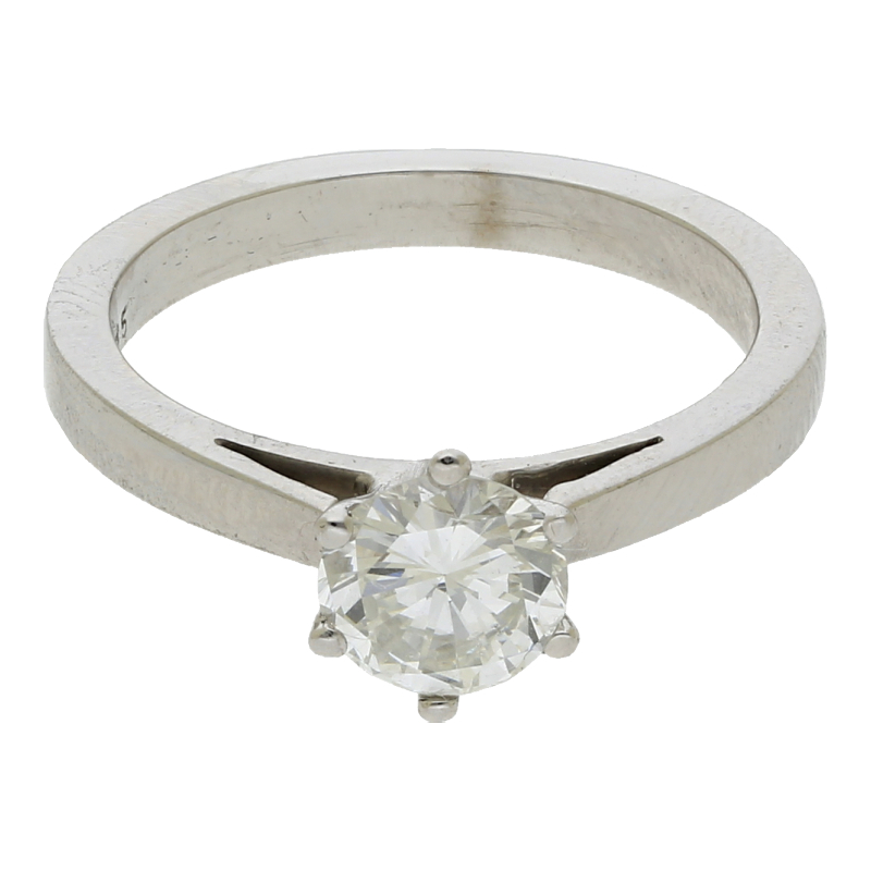 Solitär 1.13 ct/Brillant-Gutachten ca. 13.000€