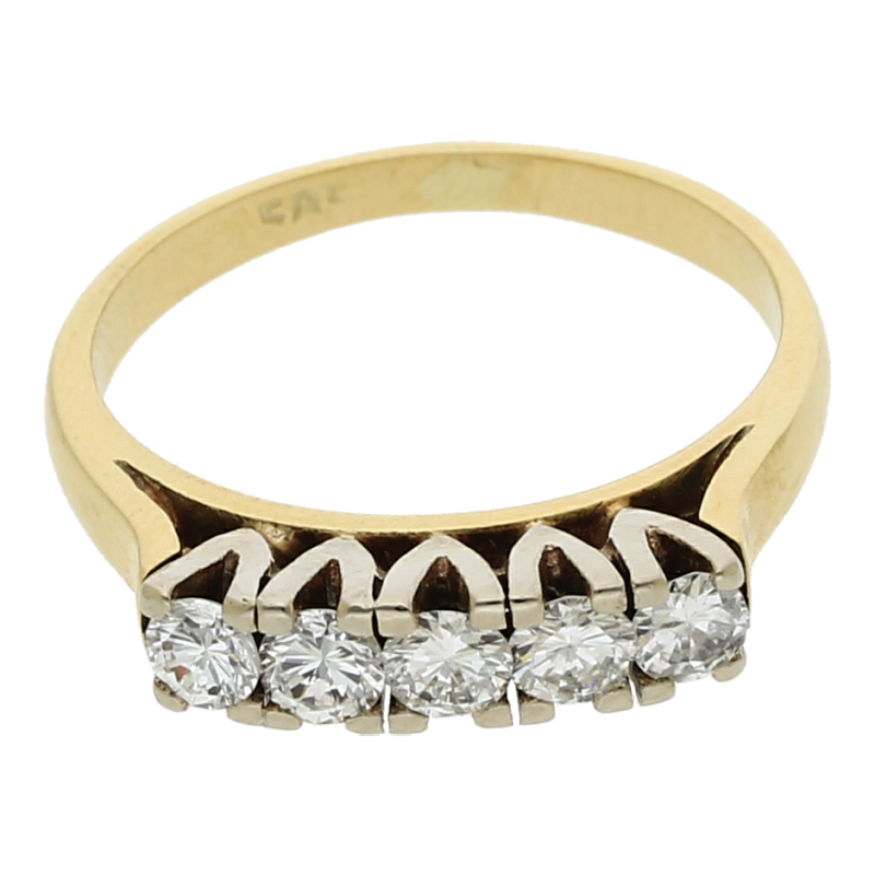 Brillant Ring 585/ 14 K Gold