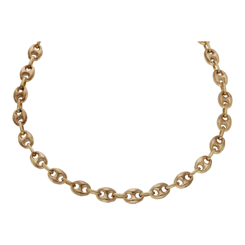 Kaffeebohnen Kette Gold