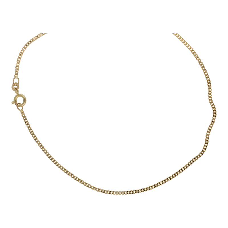 Panzerkette 45 cm Länge 333/ 8 K Gold