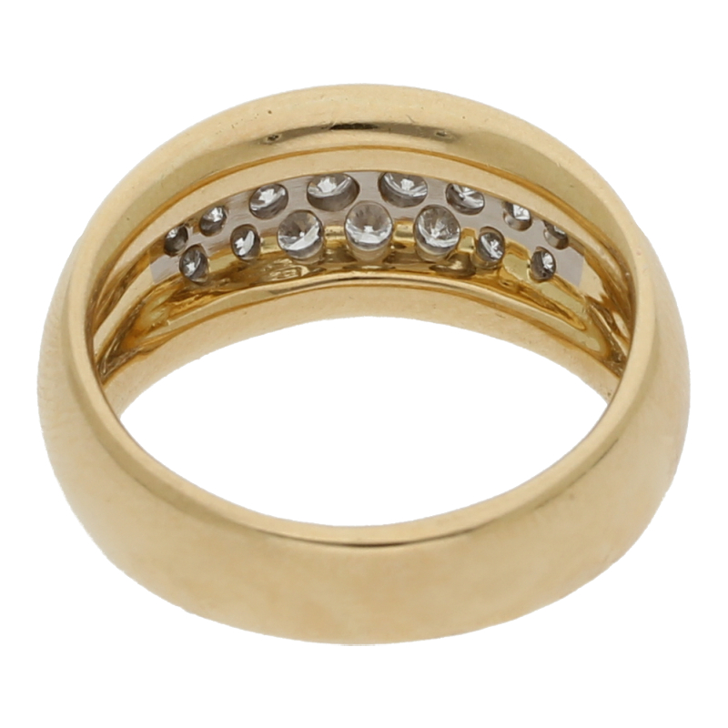 Pavee Ring Handarbeit 1,0 Karat/Wert ca. 3750 €