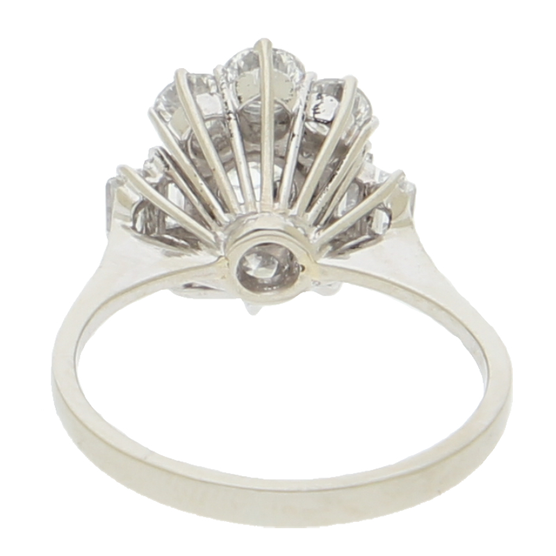 Lupenreiner Brillant Ring/ 1,7 ct/ Expertise ca. 7800€