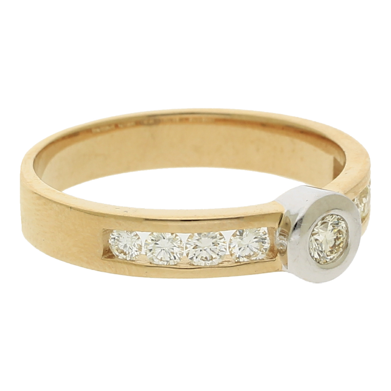 Brillant Ring 585/ 14 K gold