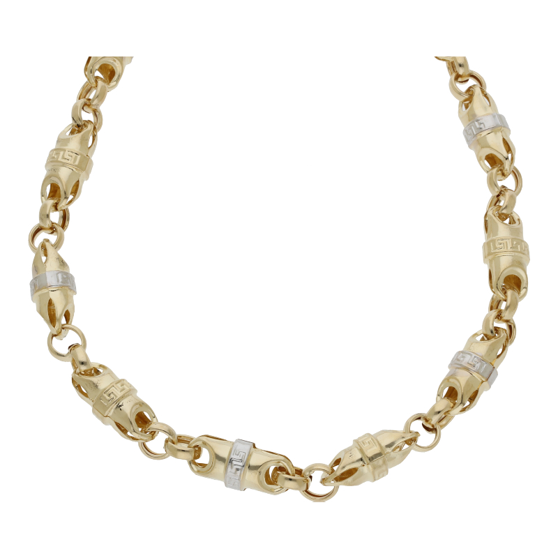 Halskette 585/14 K Gelbgold Breite 7,0 mm Länge 60 cm