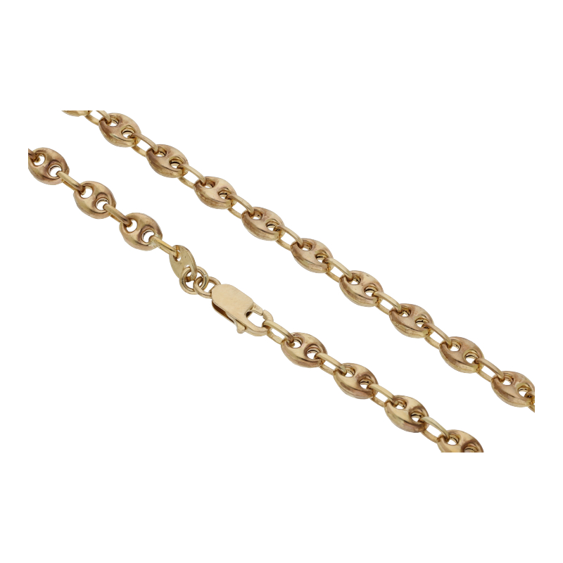 Kaffeebohnen Kette Gold