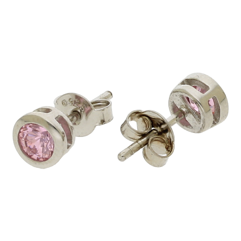 Ohrstecker 925/ Silber rhodiniert