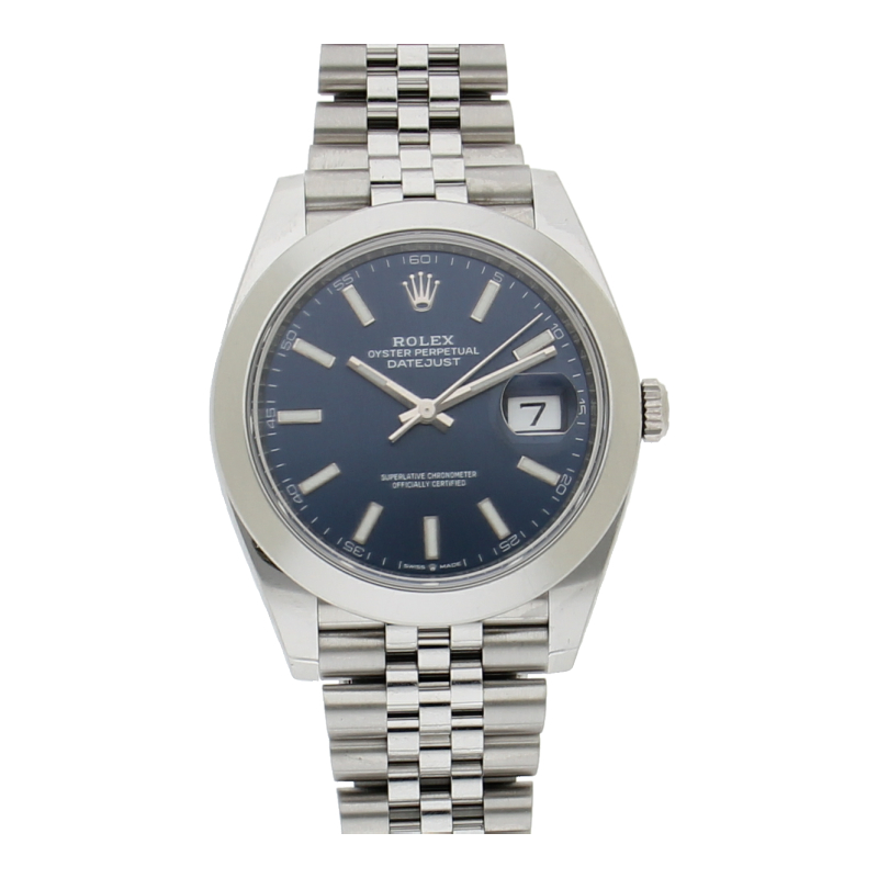 Rolex Datejust 41 126300 Blau Jubilee Automatik Full Set 2022
