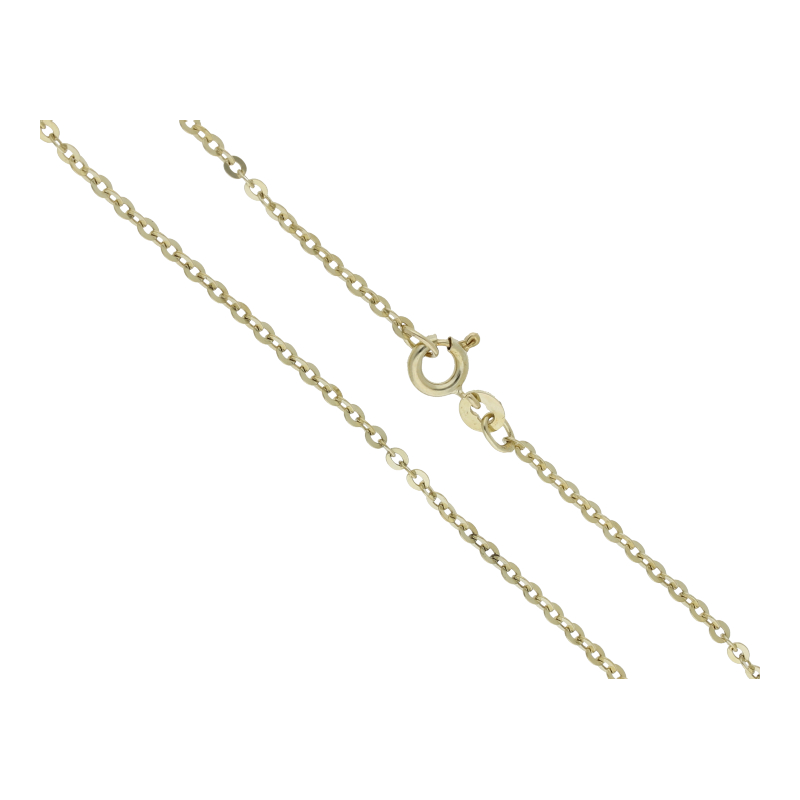 Halskette 585/14 K Gelbgold Ankerkette Länge 38 cm