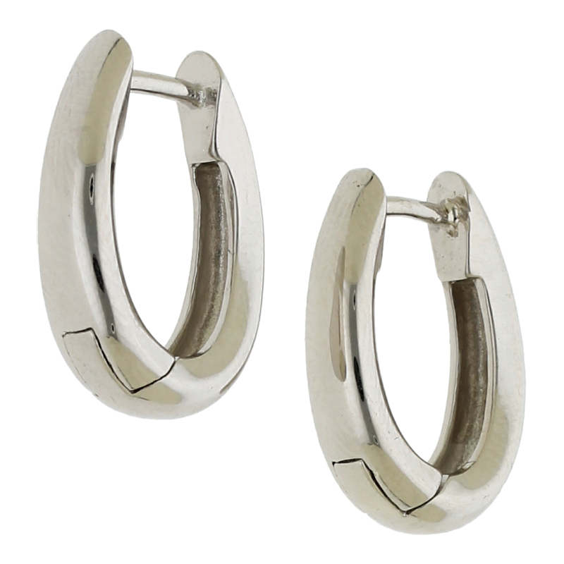 Ovale Creolen 925/ Silber