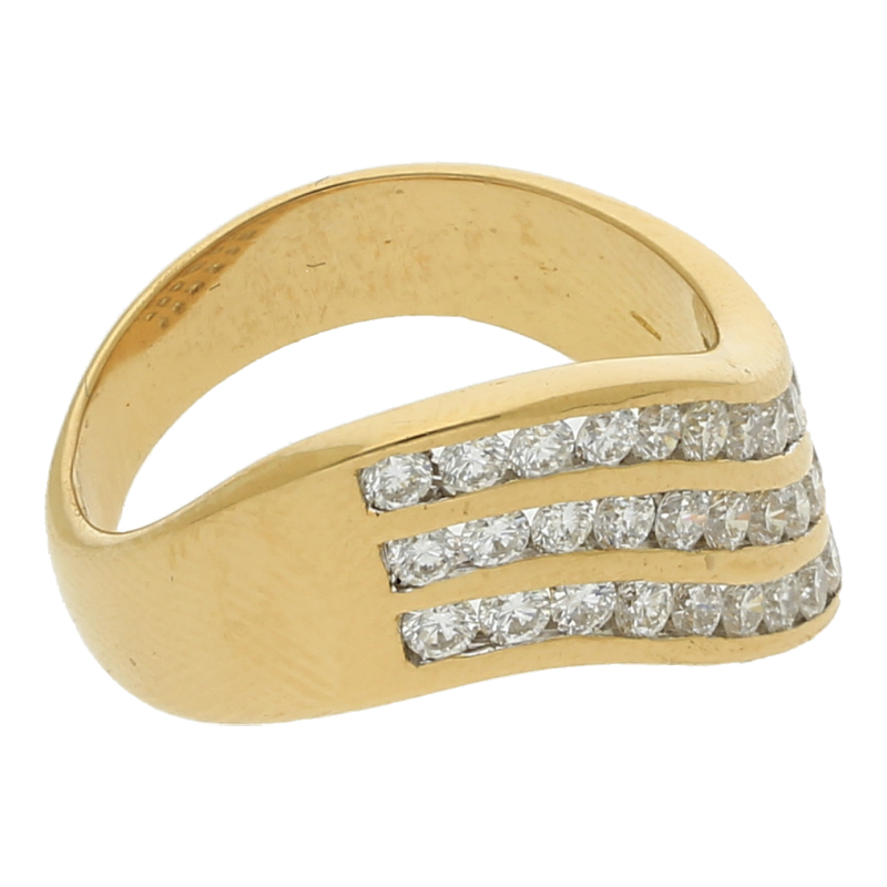 Brillant Ring 750/ 18 K Gold