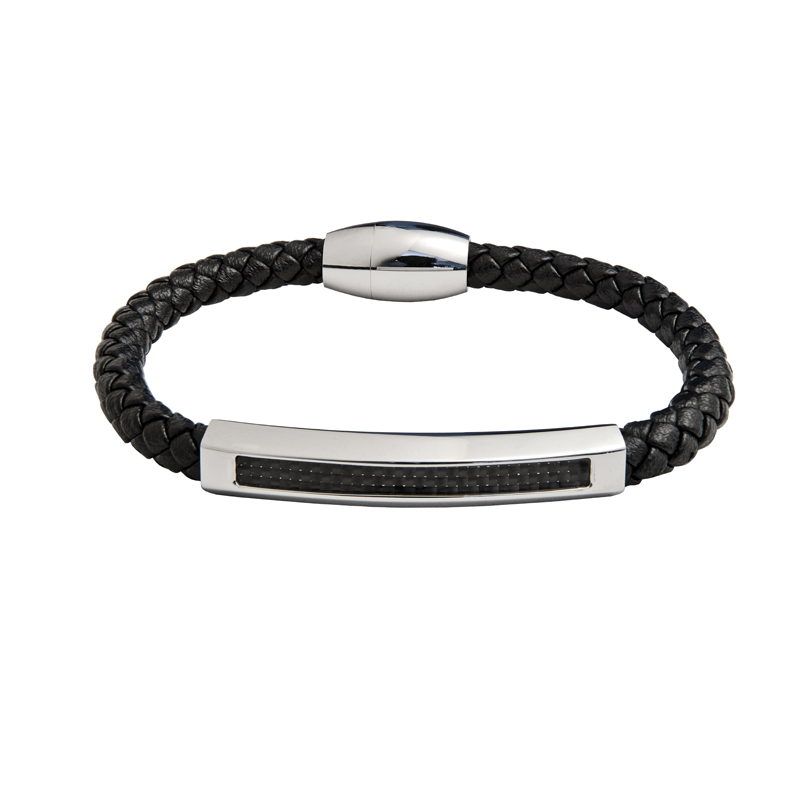 Herren Armband mit Magnetverschluß 21 cm Länge