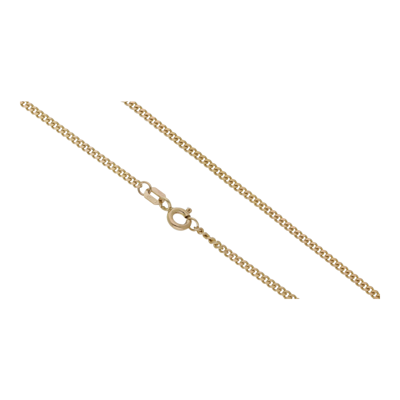 Panzer Kette 51 cm Länge 333/ 8 K Gold