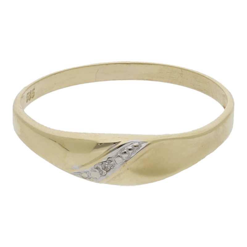 Diamant Ring 585/ 14 K Gold