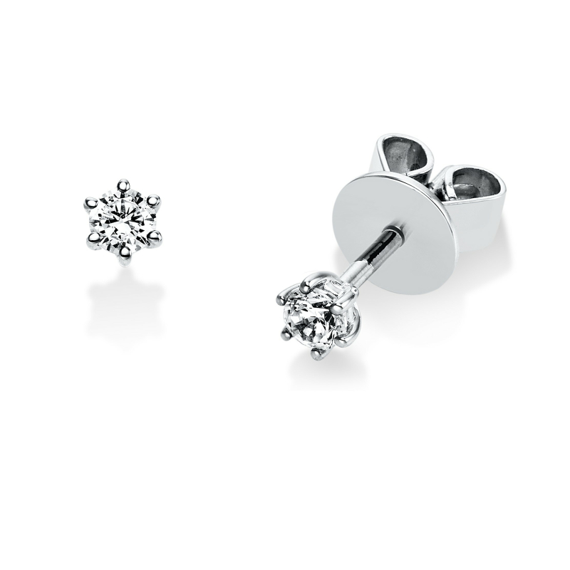 Brillant Ohrstecker 0,15 ct 585/ 14 K Gold