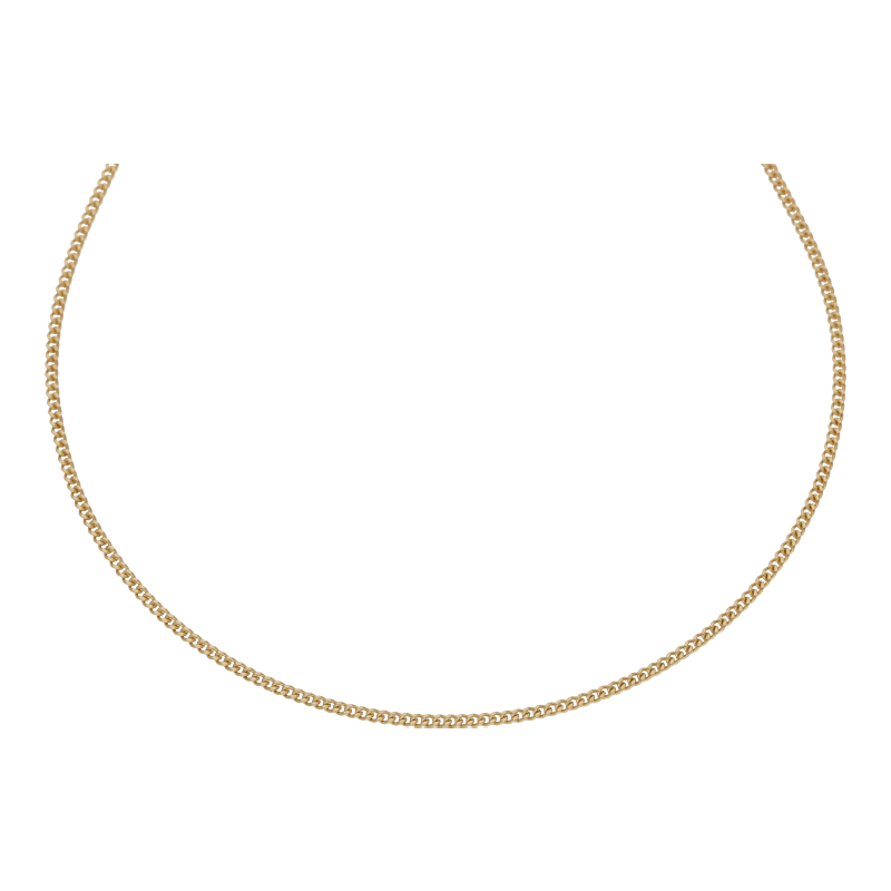 Panzer Kette 45 cm Länge 750/ 18 K Gold