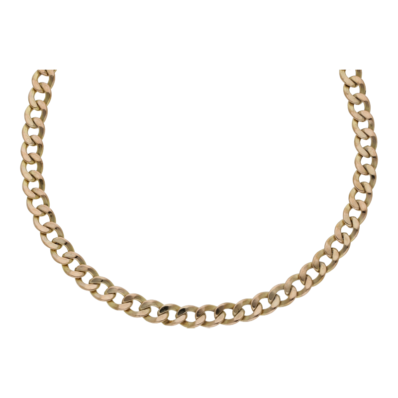 Panzer Kette 50 cm Länge 333/ 8 K Gold