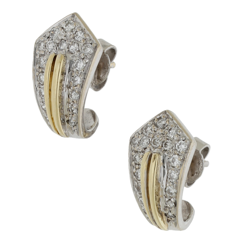 Brillant Ohrstecker 585/ 14 K Gold