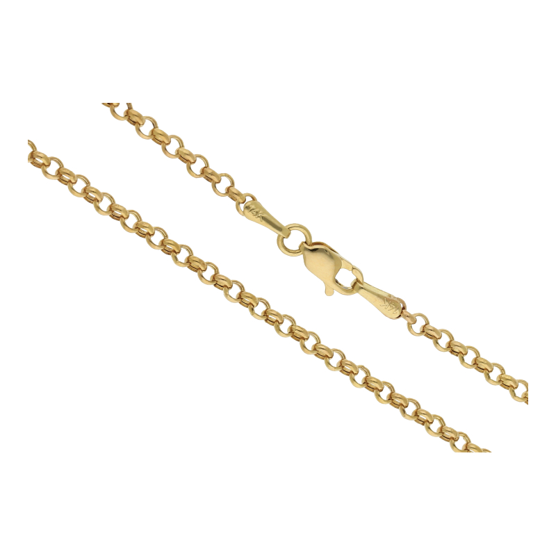 Erbskette 585 Gold L 44 cm B 2,0 mm