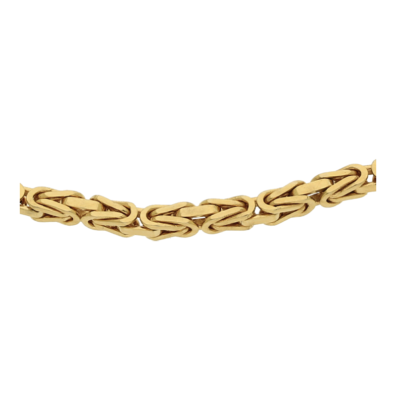 Armband Königsmuster 21 cm Länge 585/ 14 K Gold