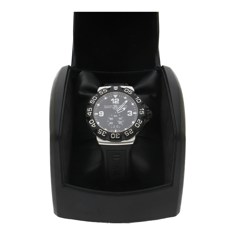 TAG Heuer Formula 1 Grande Date WAH1010 Stahl 41mm Quarz Kautschuk 2014 Box & Papiere